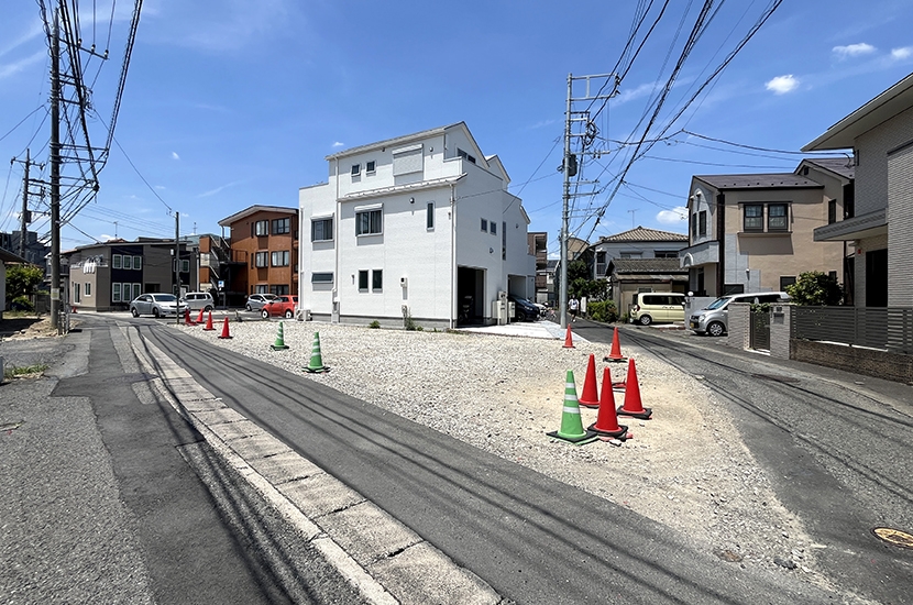 川崎市多摩区菅馬場 建築条件付き売地 全2区画